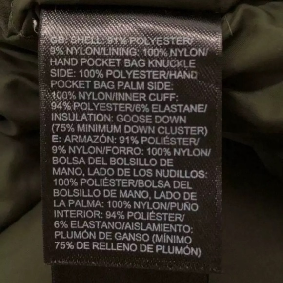 North Face Mens down Parka - Picture 7 of 10